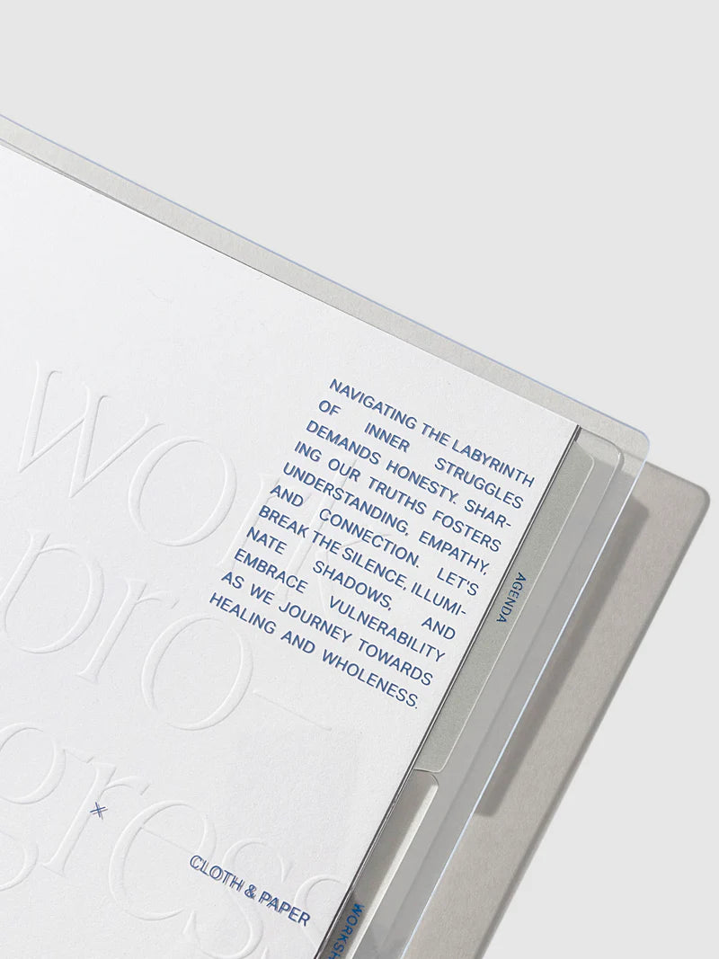 Wondermind X Cloth & Paper Wellness Planner
