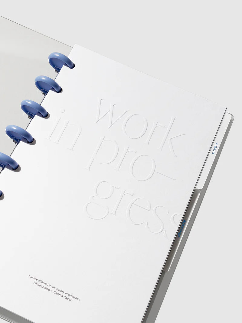 Wondermind X Cloth & Paper Wellness Planner
