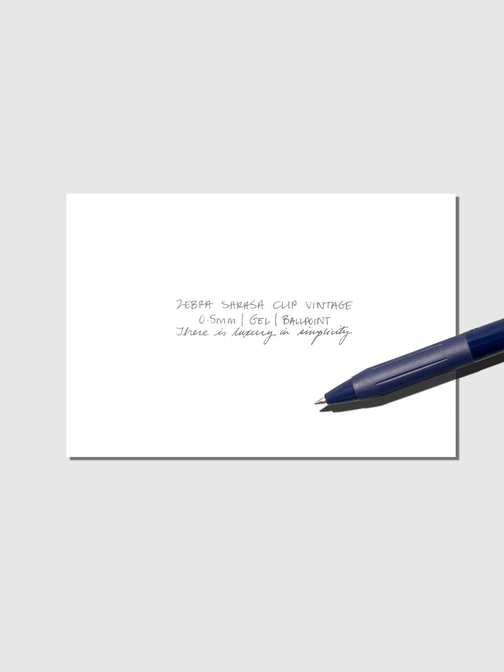 Zebra Sarasa Clip | Vintage Color | 0.5 Mm - Dark Blue