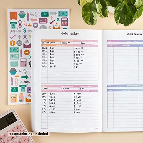 Budget Book Petite Planner - Colorblends