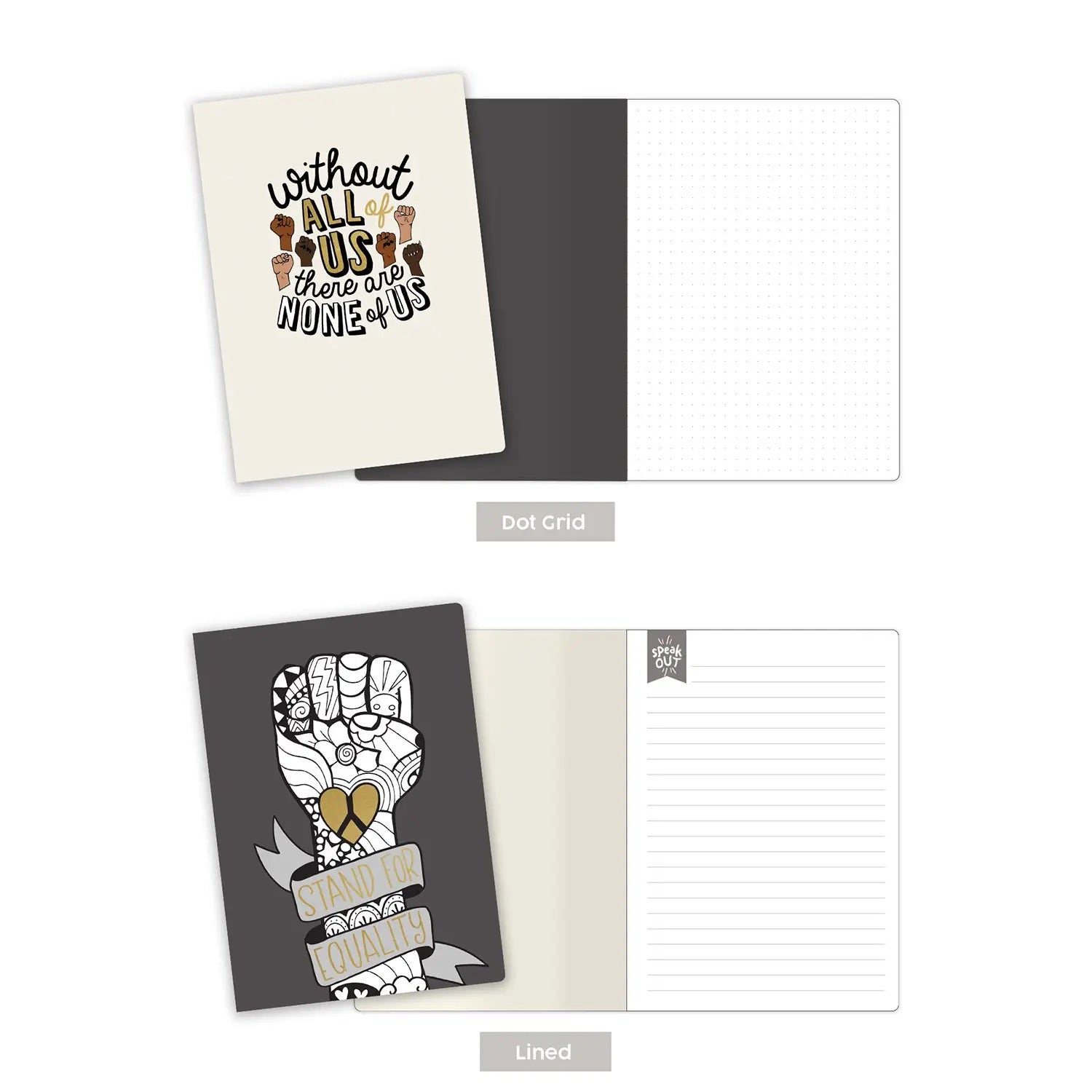 Stand For Equality 2pk Notebooks