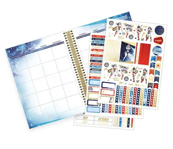 Wonder Woman 12 Month Undated Planner
