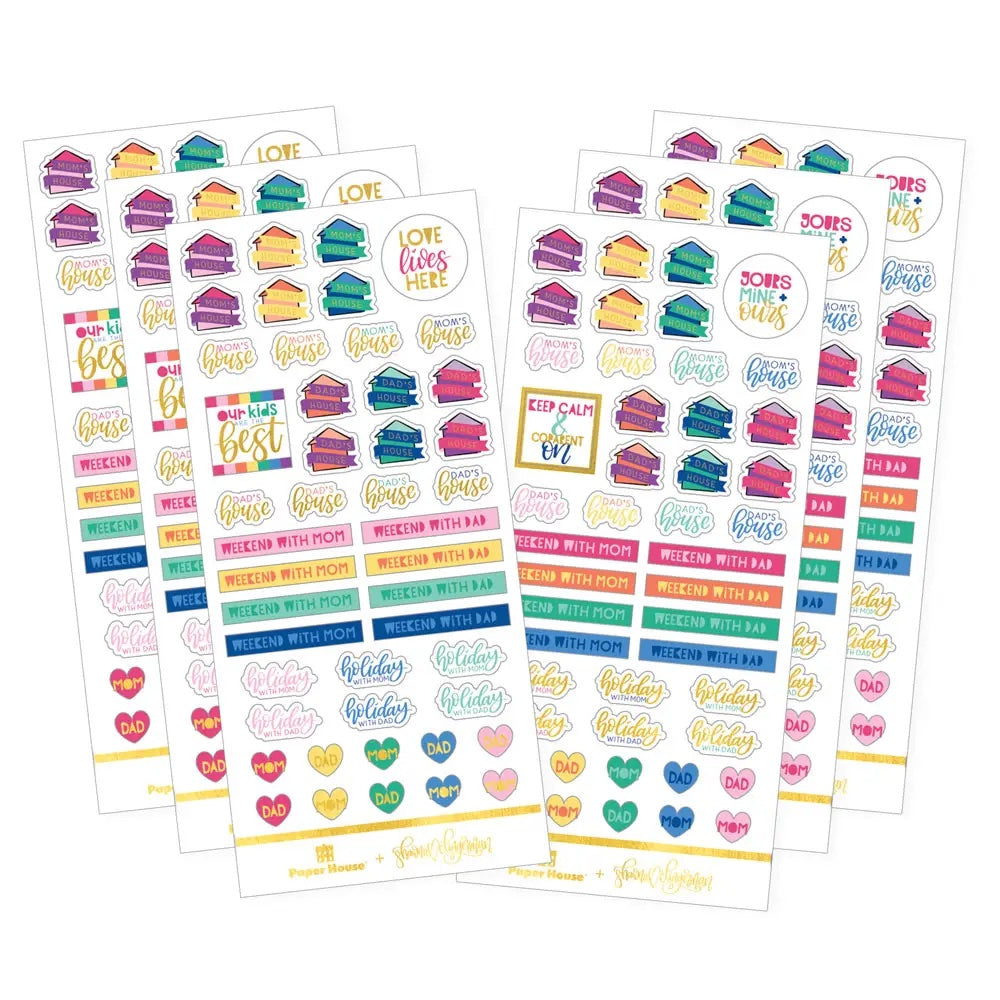 Co-Parenting Functional Sticker