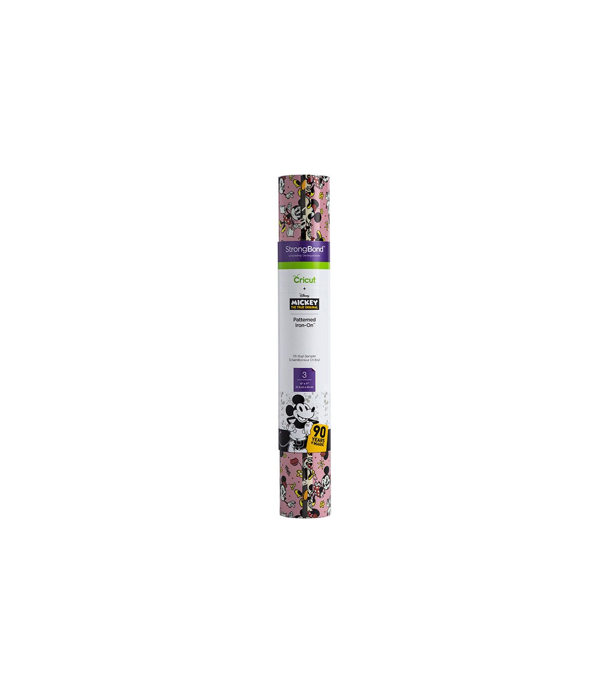 Cricut® Disney Patterned Iron On Samplers 3ct - 12"x17"