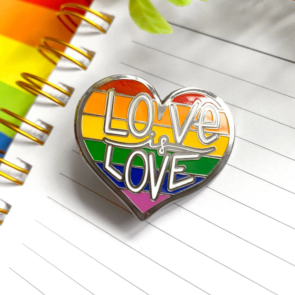Love is Love Enamel Pin