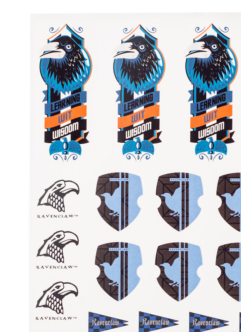 Harry Potter™ Ravenclaw™ Sticker Sheet Set