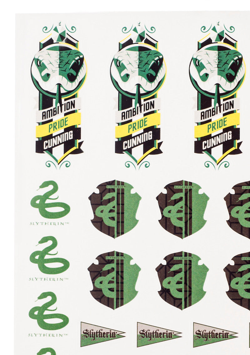 Harry Potter™ Slytherin™ Sticker Sheet Set
