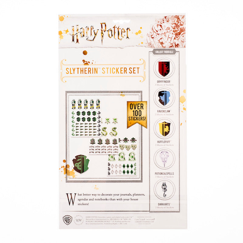 Harry Potter™ Slytherin™ Sticker Sheet Set